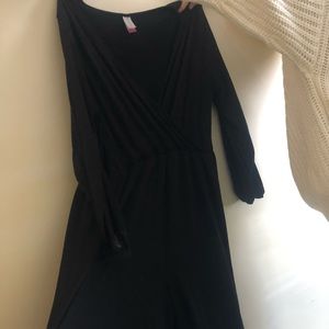 black pants romper